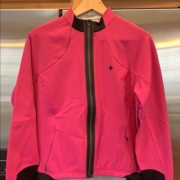 Womens Specialized Cycling Jacket Pink 